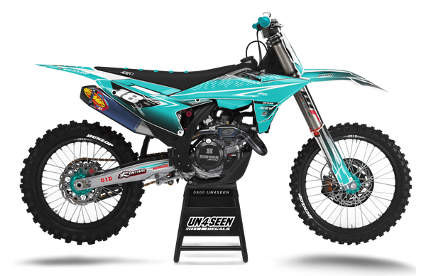 KTM Fluid Apex Aqua Graphic Kit - SX SXF XC XCF EXC EXCF Models | All Years