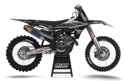 KTM Fluid Apex Black Graphic Kit - SX SXF XC XCF EXC EXCF Models | All Years