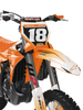 KTM Graphics Kit - Fluid Apex Orange