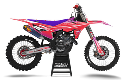 KTM Fluid Apex Red Graphic Kit - SX SXF XC XCF EXC EXCF Models | All Years