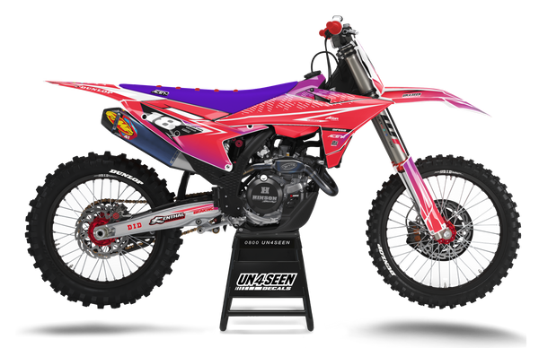KTM Fluid Apex Red Graphic Kit - SX SXF XC XCF EXC EXCF Models | All Years
