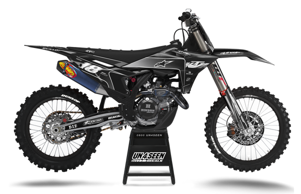 KTM Fluid Graphite Graphic Kit - SX SXF XC XCF EXC EXCF Models | All Years
