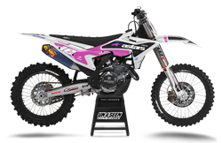 KTM Fluid Grid Grey Graphic Kit - SX SXF XC XCF EXC EXCF Models | All Years