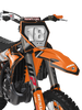 KTM Graphics Kit - Fluid Grid Orange