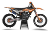 KTM Graphics Kit - Fluid Grid Orange