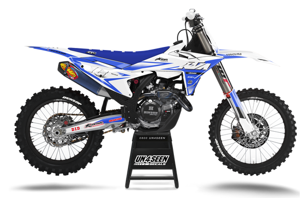 KTM Fluid Blue Graphics Kit - SX SXF XC XCF EXC EXCF Models | All Years