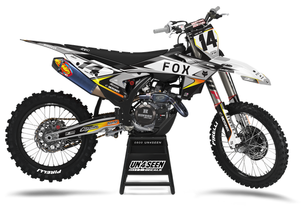 KTM Mystic Vixen Grey Graphic Kit - SX SXF XC XCF EXC EXCF Models | All Years