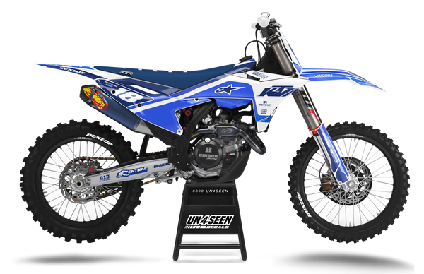 KTM Racer Portyl Blues Graphic Kit - SX SXF XC XCF EXC EXCF Models | All Years