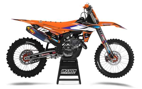 KTM Reactor Graphics Kit - SX SXF XC XCF EXC EXCF Models | All Years