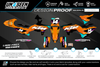 KTM Sercake Graphics Kit - SX SXF XC XCF EXC EXCF Models | All Years