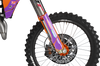 KTM Graphics Kit - Supertech Orange Purple