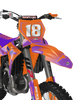 KTM Graphics Kit - Supertech Orange Purple