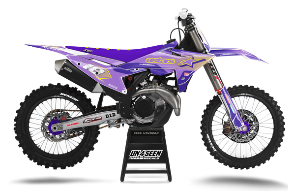 KTM Supertech Purple Graphic Kit - SX SXF XC XCF EXC EXCF Models | All Years