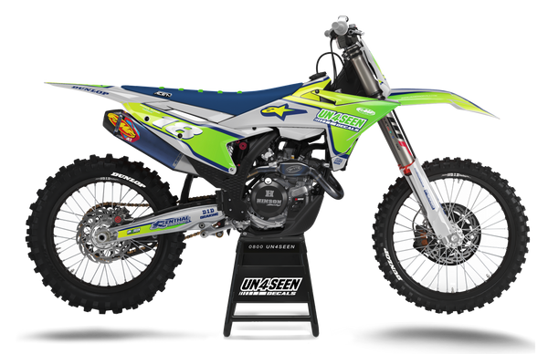 KTM Supertech Vista Green Graphic Kit - SX SXF XC XCF EXC EXCF Models | All Years