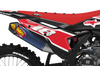 KTM Graphics Kit - Supertech Vista Red
