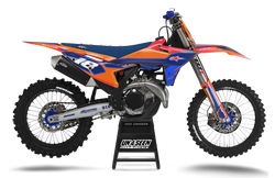 KTM Supertech Yolvista Navy Graphic Kit - SX SXF XC XCF EXC EXCF Models | All Years