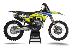 KTM Techstar Nomur Yellow Graphic Kit - SX SXF XC XCF EXC EXCF Models | All Years