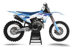 KTM Techstar Nomur Light Blue Graphic Kit - SX SXF XC XCF EXC EXCF Models | All Years