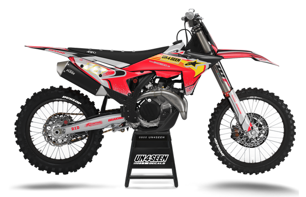 KTM Techstar Nomur Red Graphic Kit - SX SXF XC XCF EXC EXCF Models | All Years