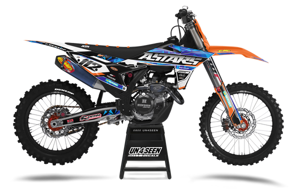 KTM Alpine Glass Graphics Kit - SX SXF XC XCF EXC EXCF Models | All Years
