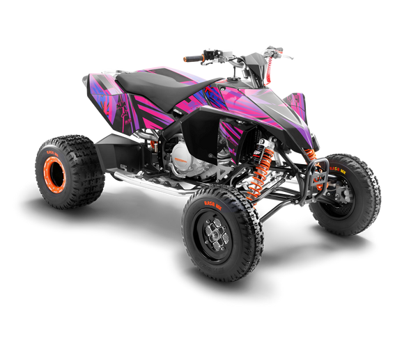 KTM ATV Graphics Kit - Sharpe Pink