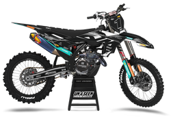 KTM Slay Black Graphic Kit - SX SXF XC XCF EXC EXCF Models | All Years