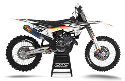 KTM Burn Graphics Kit - SX SXF XC XCF EXC EXCF Models | All Years