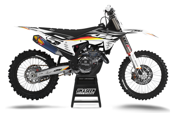 KTM Burn Graphics Kit - SX SXF XC XCF EXC EXCF Models | All Years