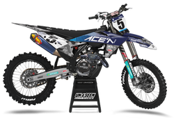 KTM Cammt Navy Graphic Kit - SX SXF XC XCF EXC EXCF Models | All Years