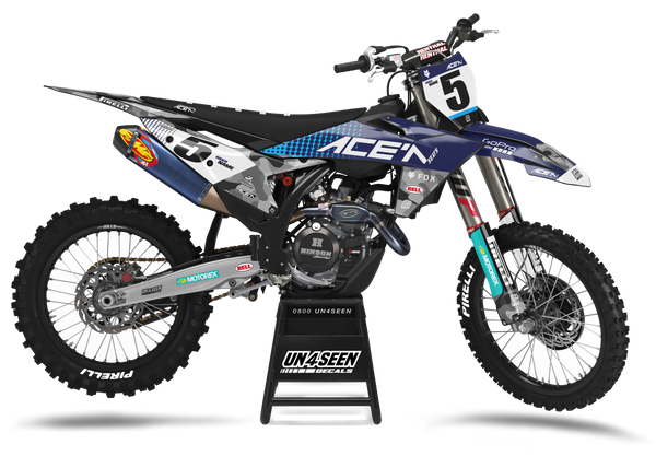 KTM Cammt Navy Graphic Kit - SX SXF XC XCF EXC EXCF Models | All Years