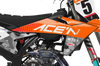 KTM Graphics Kit - Cammt Orange