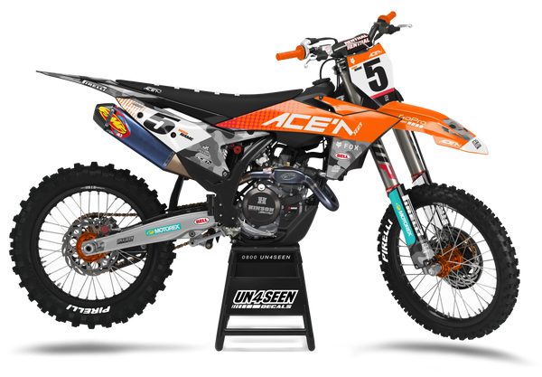 KTM Cammt Orange Graphic Kit - SX SXF XC XCF EXC EXCF Models | All Years