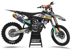 KTM Charge Grey Graphic Kit - SX SXF XC XCF EXC EXCF Models | All Years