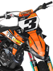 KTM Graphics Kit - Charge Orange