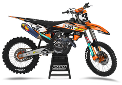 KTM Charge Orange Graphic Kit - SX SXF XC XCF EXC EXCF Models | All Years