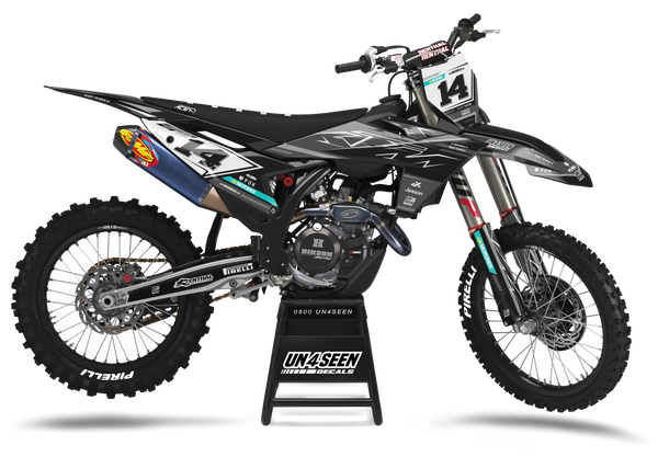 KTM Comfort Black Graphic Kit - SX SXF XC XCF EXC EXCF Models | All Years
