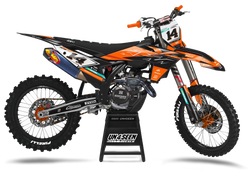 KTM Comfort Orange Graphic Kit - SX SXF XC XCF EXC EXCF Models | All Years