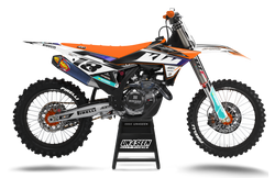 KTM Cubic Graphics Kit - SX SXF XC XCF EXC EXCF Models | All Years