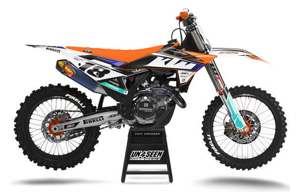 KTM Cubic Graphics Kit - SX SXF XC XCF EXC EXCF Models | All Years