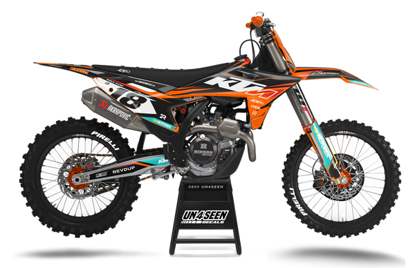 KTM Dergo Graphic Kit - SX SXF XC XCF EXC EXCF Models | All Years