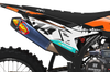 KTM Graphics Kit - Dribs Orange