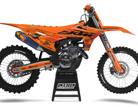 KTM Graphics Kit - Envie Orange