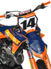 KTM Graphics Kit - Fasthouse Orange