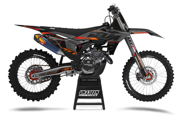 KTM Fire Graphics Kit - SX SXF XC XCF EXC EXCF Models | All Years