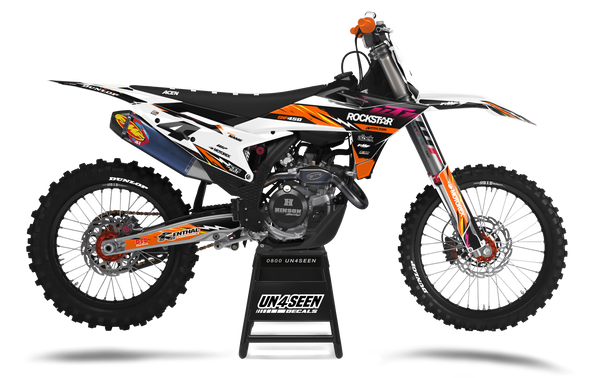 KTM Flash Graphics Kit - SX SXF XC XCF EXC EXCF Models | All Years