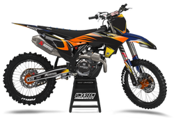 KTM Flick Navy Graphic Kit - SX SXF XC XCF EXC EXCF Models | All Years
