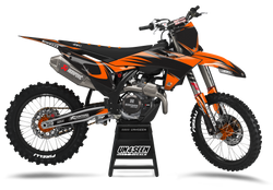 KTM Flick Orange Graphic Kit - SX SXF XC XCF EXC EXCF Models | All Years