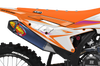 KTM Graphics Kit - Fluid Orange Purp