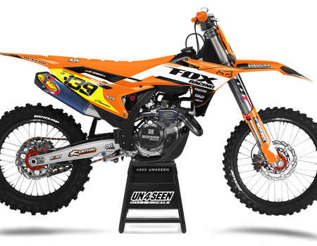 KTM Fox Racing Graphics Kit - SX SXF XC XCF EXC EXCF Models | All Years