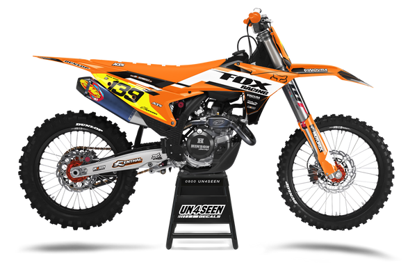 KTM Fox Racing Graphics Kit - SX SXF XC XCF EXC EXCF Models | All Years